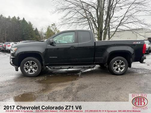 Black 2017 Chevrolet Colorado Z71
