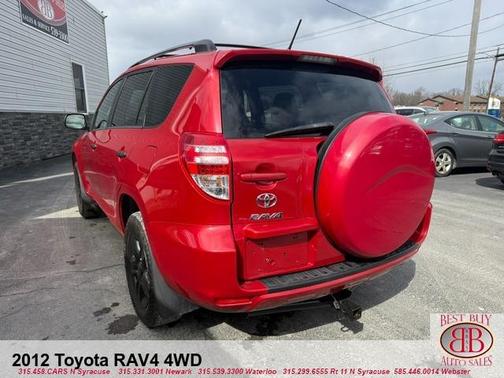 Red 2012 Toyota RAV4