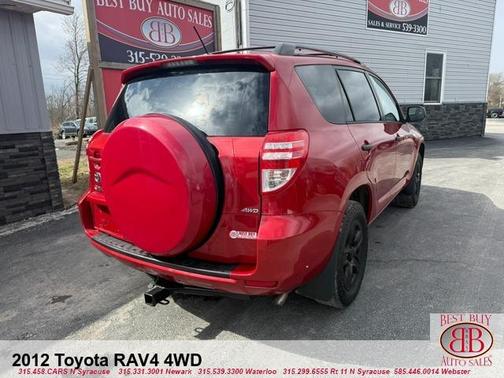 Red 2012 Toyota RAV4