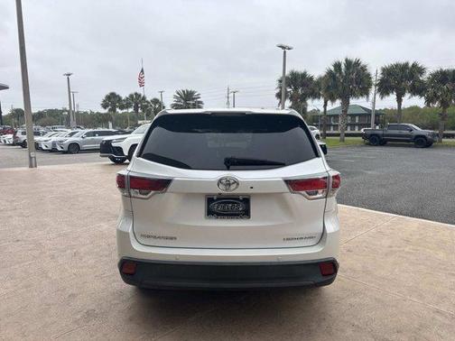 Blizzard Pearl 2015 Toyota Highlander Limited