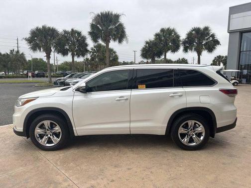 Blizzard Pearl 2015 Toyota Highlander Limited