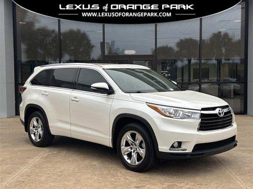 Blizzard Pearl 2015 Toyota Highlander Limited