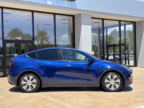 Deep Blue Metallic 2020 Tesla Model Y Long Range Dual Motor All-Wheel Drive