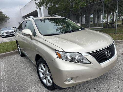 Satin Cashmere Metallic 2011 Lexus RX 350 Base
