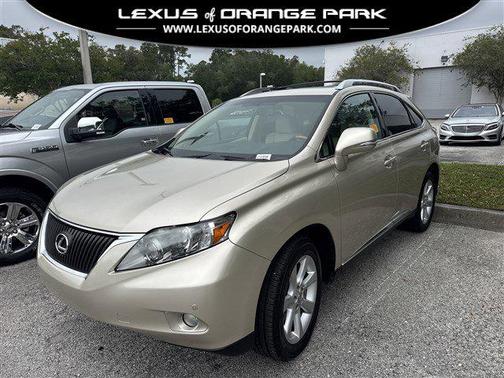 Satin Cashmere Metallic 2011 Lexus RX 350 Base