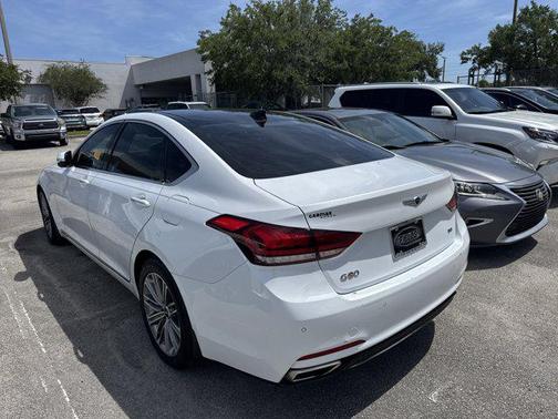 Casablanca White 2018 Genesis G80 3.8