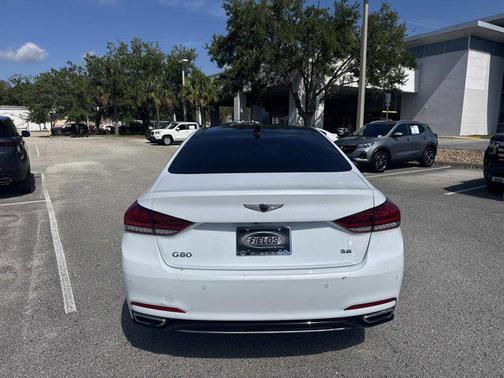 Casablanca White 2018 Genesis G80 3.8