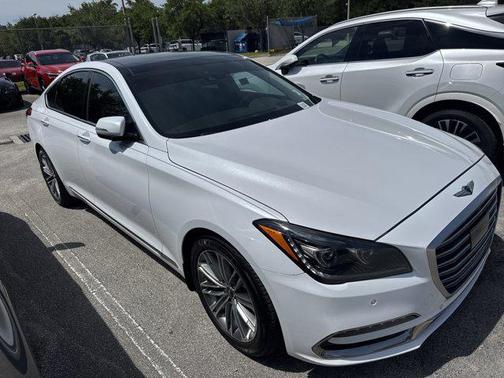 Casablanca White 2018 Genesis G80 3.8