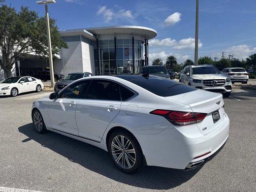Casablanca White 2018 Genesis G80 3.8
