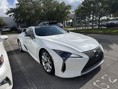 Ultra White 2018 Lexus LC 500 Base