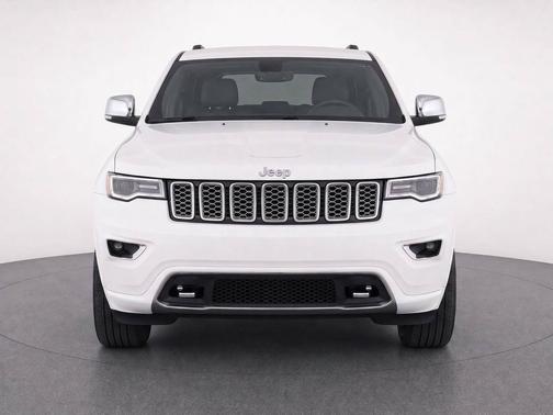 Bright White Clearcoat 2020 Jeep Grand Cherokee Overland