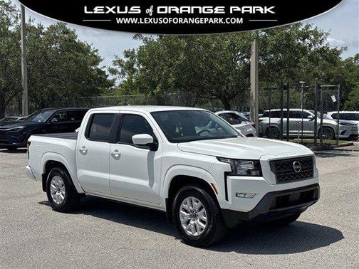 Glacier White 2024 Nissan Frontier SV