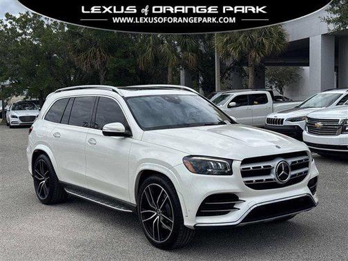 White 2022 Mercedes-Benz GLS 580 4MATIC