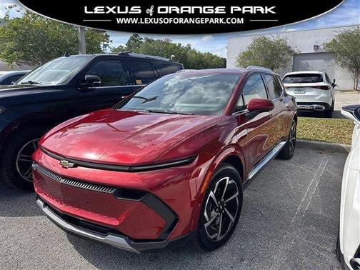 Radiant Red Tintcoat 2025 Chevrolet Equinox EV LT