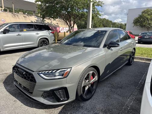 Chronos Gray Metallic 2023 Audi A4 45 S line Premium Plus