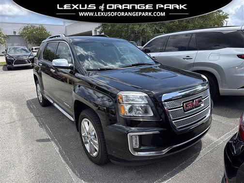 Ebony Twilight Metallic 2017 GMC Terrain Denali