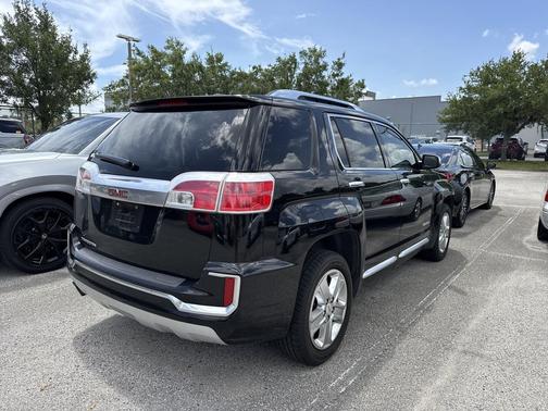 Ebony Twilight Metallic 2017 GMC Terrain Denali