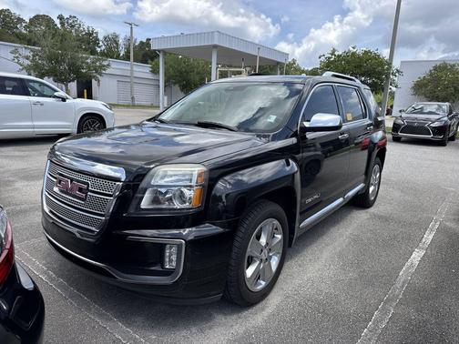 Ebony Twilight Metallic 2017 GMC Terrain Denali