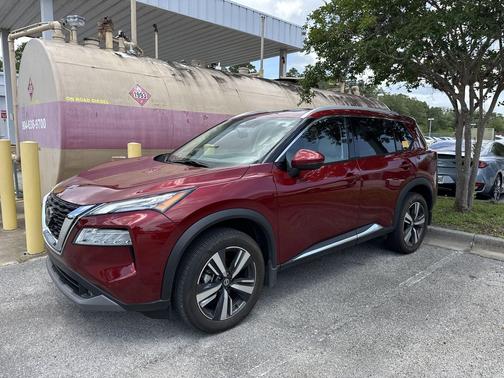 Scarlet Ember Tintcoat 2021 Nissan Rogue SL