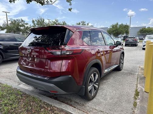 Scarlet Ember Tintcoat 2021 Nissan Rogue SL