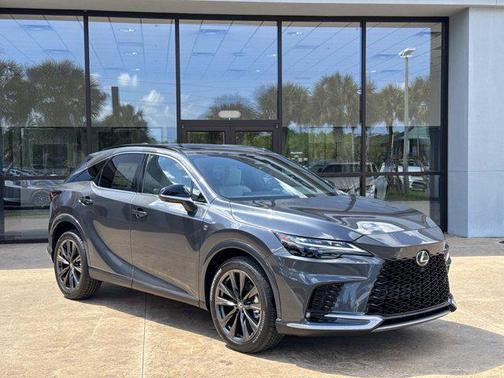 Cloudburst Gray 2026 Lexus RX 350 F SPORT Design