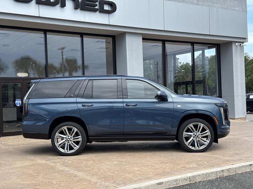 Deep Sea Metallic 2025 Cadillac Escalade Sport Platinum