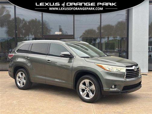 Alumina Jade Metallic 2014 Toyota Highlander Limited