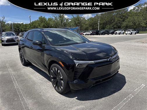 Black 2025 Chevrolet Blazer EV AWD RS