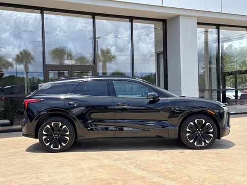 Black 2025 Chevrolet Blazer EV AWD RS