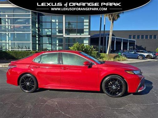 Red 2023 Toyota Camry XSE