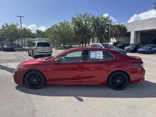 Red 2023 Toyota Camry XSE