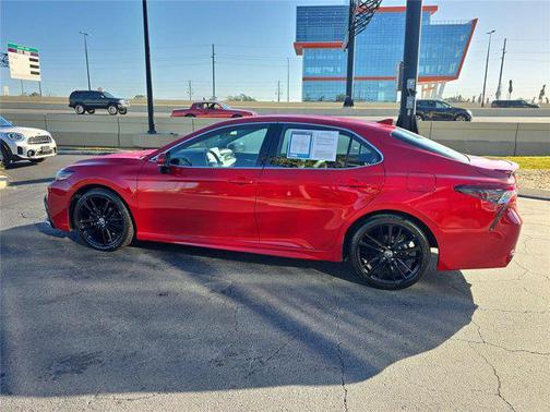 Red 2023 Toyota Camry XSE