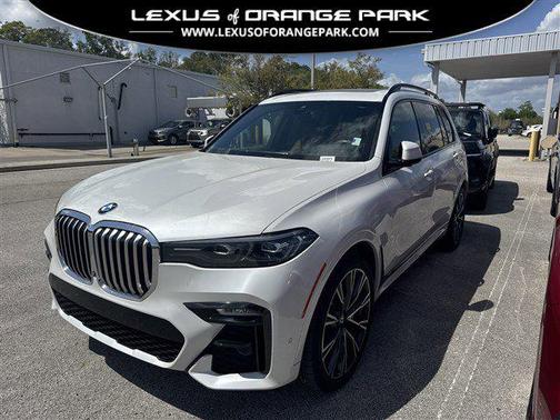 Mineral White Metallic 2019 BMW X7 xDrive40i