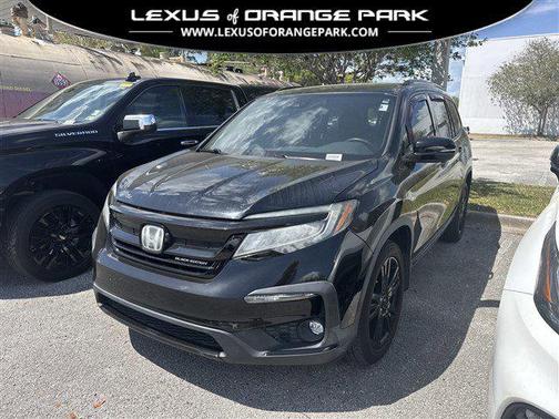 Crystal Black Pearl 2020 Honda Pilot AWD Black Edition