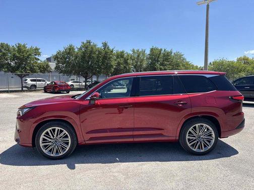 Matador Red Mica 2026 Lexus TX 350 Luxury