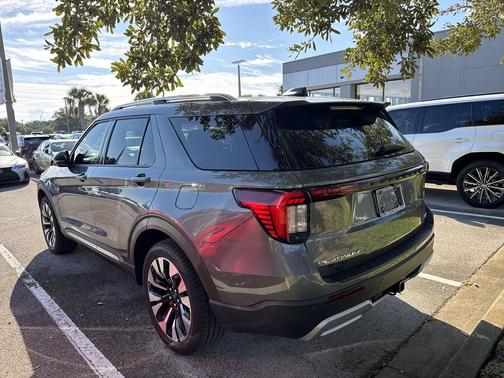 Carbonized Gray Metallic 2026 Ford Explorer Platinum