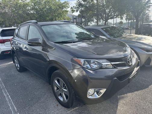 Magnetic Gray Metallic 2015 Toyota RAV4 XLE