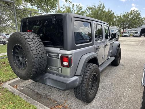 Billet Silver Metallic Clearcoat 2020 Jeep Wrangler Unlimited Sport