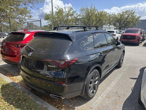 Black 2022 Acura MDX A-Spec Package