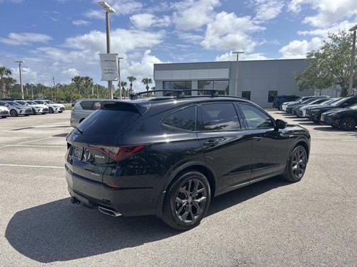 Black 2022 Acura MDX A-Spec Package