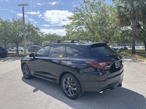Black 2022 Acura MDX A-Spec Package