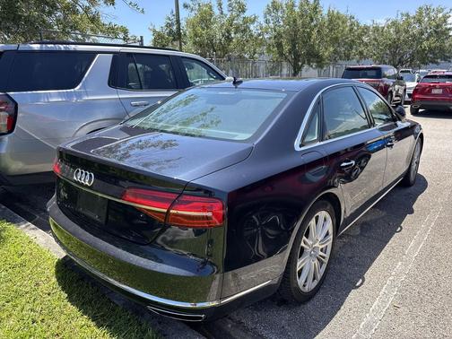 Moonlight Blue 2015 Audi A8 L 3.0T