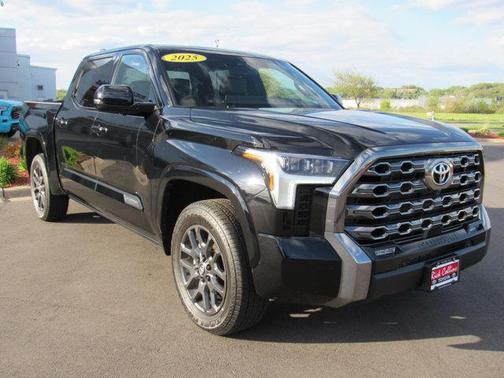 Midnight Black Metallic 2025 Toyota Tundra Platinum