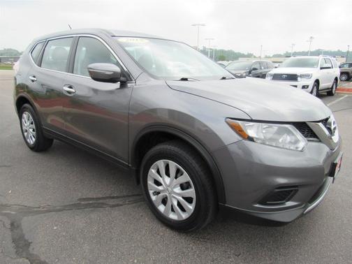 Gun Metallic 2015 Nissan Rogue S