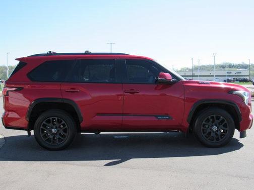 Supersonic Red 2024 Toyota Sequoia Platinum