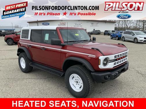 Ruby Red Metallic Tinted Clearcoat 2026 Ford Bronco Heritage Edition