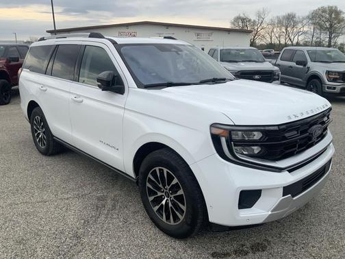 Oxford White 2025 Ford Expedition Platinum