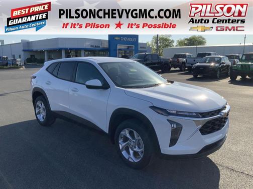 Summit White 2026 Chevrolet Trax LS