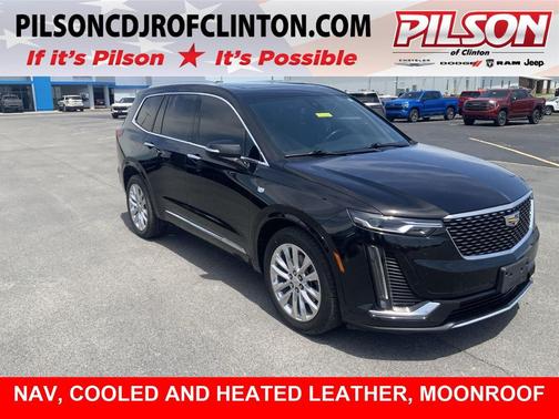 Stellar Black Metallic 2021 Cadillac XT6 Premium Luxury AWD