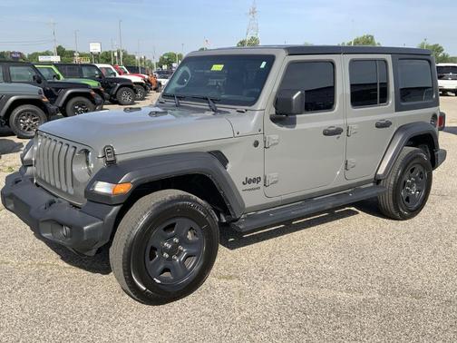 Sting-Gray Clearcoat 2022 Jeep Wrangler Unlimited Sport